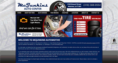 Desktop Screenshot of mcjunkins.com