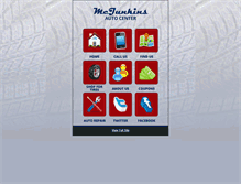 Tablet Screenshot of mcjunkins.com
